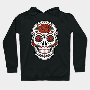 Dia De Los Muertos - Day of the Dead Mexican Sugar Skull - Halloween Hoodie